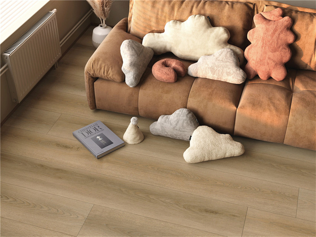 Lantai Vinyl Spc Teras Tegar