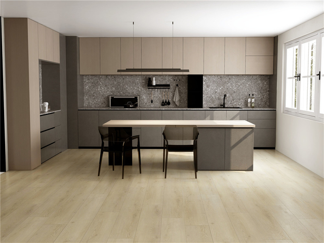 Lantai Papan Klik Vinyl Mewah Spc